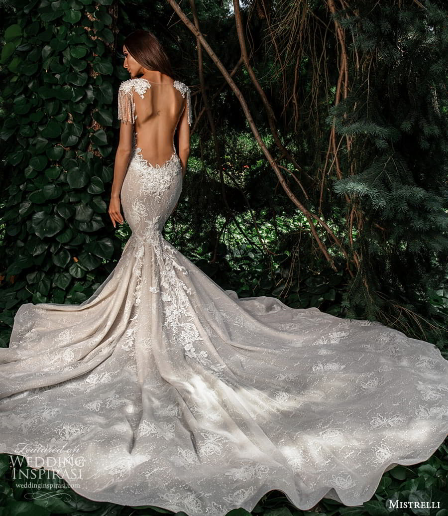 mistrelli 2022 misteriosa bridal cap sleeve queen anne sweetheart neckline fully embellished sheath mermaid wedding dress chapel train sheer back (14) bv mistrelli 2022 misteriosa bridal cap sleeve queen anne sweetheart neckline fully embellished sheath mermaid wedding dress chapel train sheer back (14) bv
