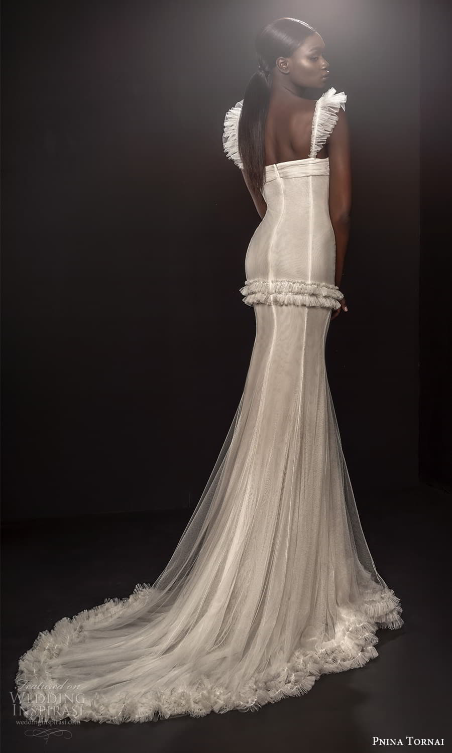 pnina tornai 2021 bridal sleeveless long sleeve sweetheart v neckline fully embellished lace a line wedding dress (1) bv pnina tornai 2021 bridal sleeveless long sleeve sweetheart v neckline fully embellished lace a line wedding dress (1) bv