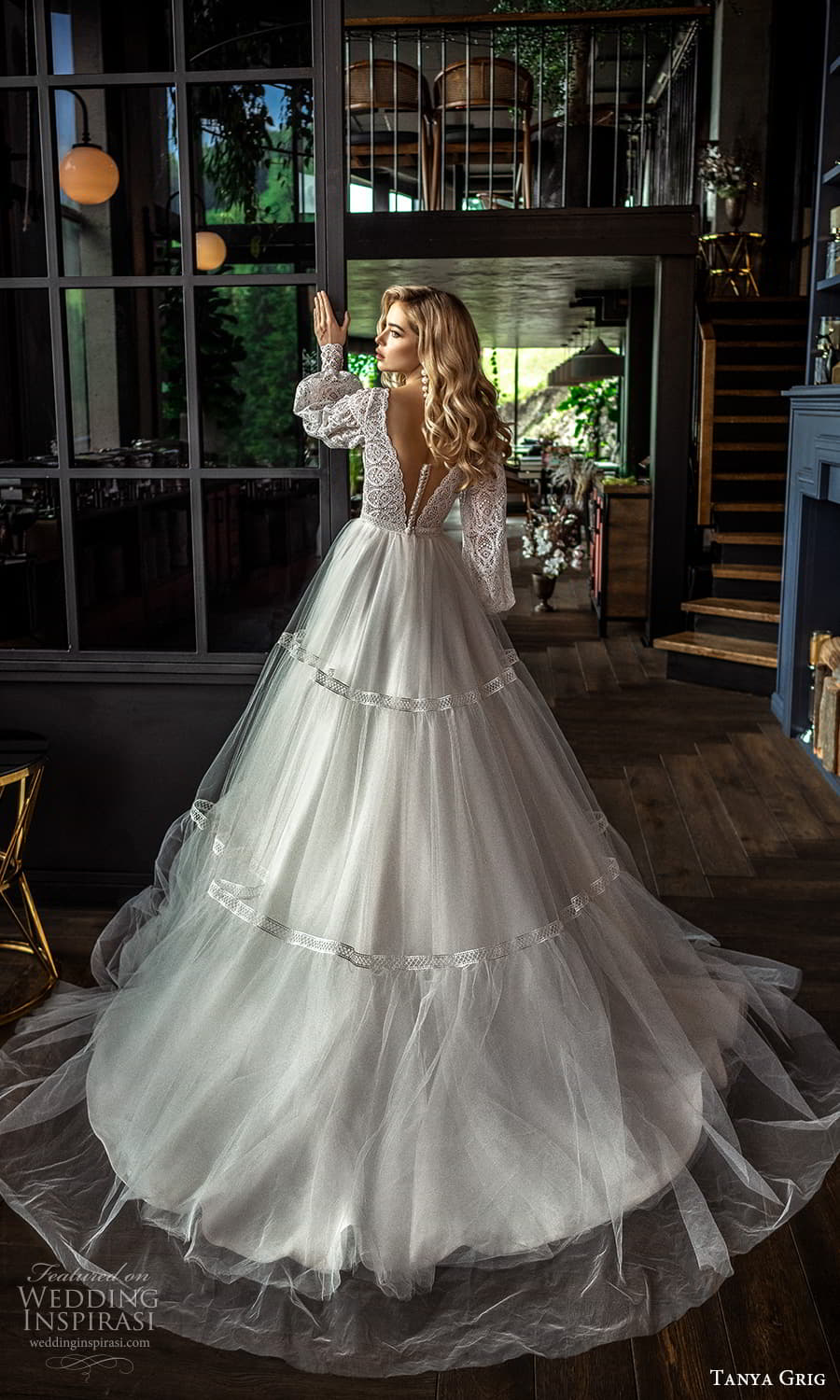 tanya grig 2022 bridal bishop sleeve v neckline embellished bodice a line ball gown wedding dress chapel train (12) bv tanya grig 2022 bridal bishop sleeve v neckline embellished bodice a line ball gown wedding dress chapel train (12) bv