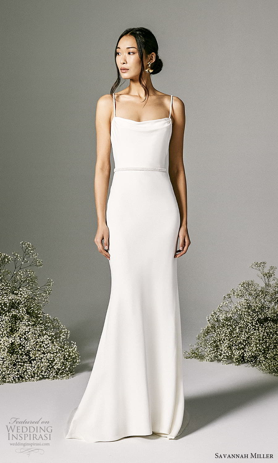 savannah miller spring 2022 bridal sleeveless straps straight across cowl neckline clean minimalist sheath wedding dress chapel train (4) mv savannah miller spring 2022 bridal sleeveless straps straight across cowl neckline clean minimalist sheath wedding dress chapel train (4) mv