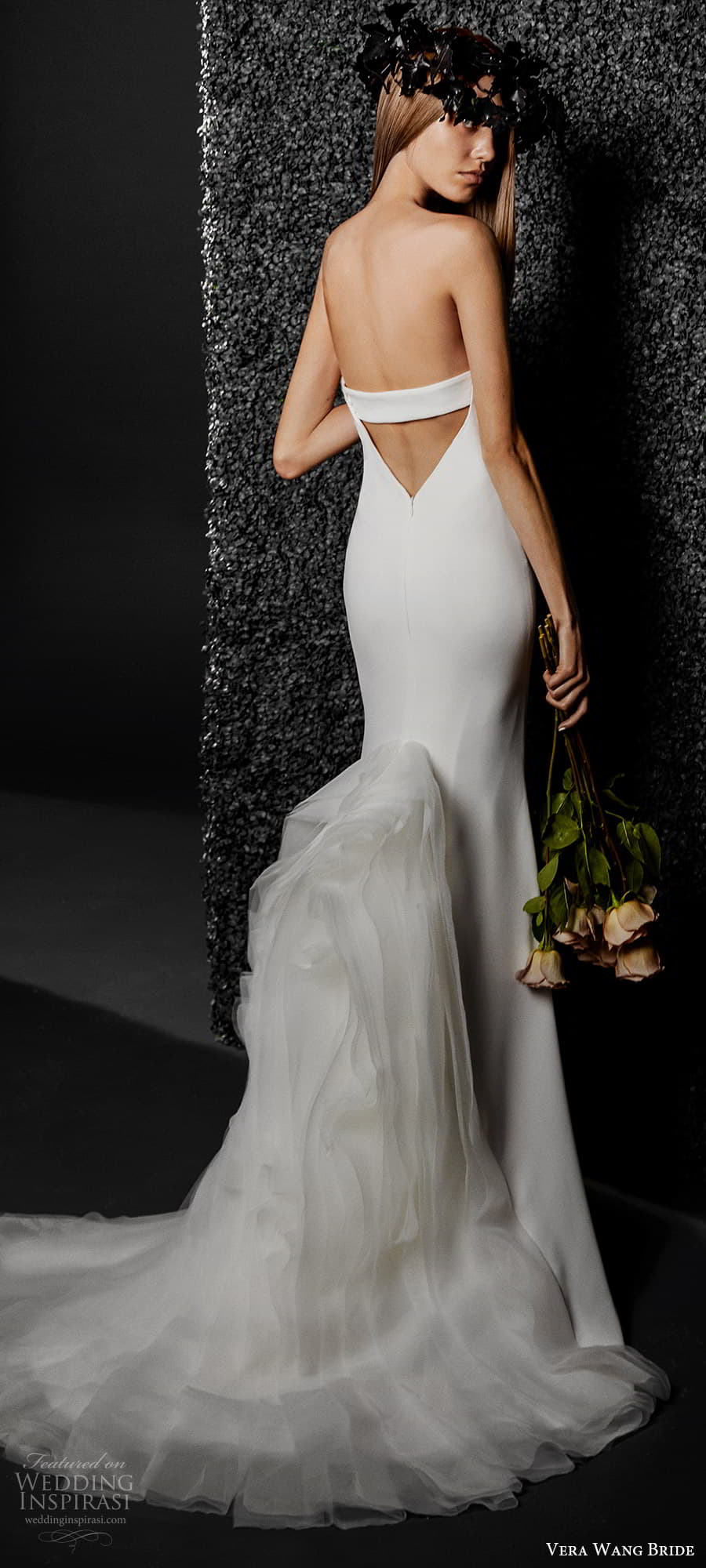 vera wang bride pronovias fall 2021 bridal strapless sweetheart clean minimalist mermaid wedding dress flange skirt chapel train (26) mv vera wang bride pronovias fall 2021 bridal strapless sweetheart clean minimalist mermaid wedding dress flange skirt chapel train (26) mv