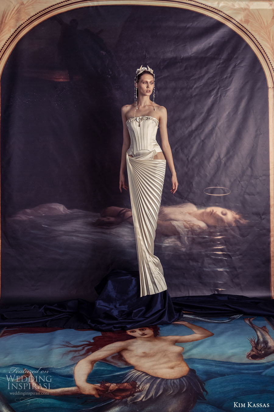 kim kassa couture fall 2022 bridal strapless straight across neckline simple bustier bodice vintage art deco sheath wedding dress (11) mv kim kassa couture fall 2022 bridal strapless straight across neckline simple bustier bodice vintage art deco sheath wedding dress (11) mv