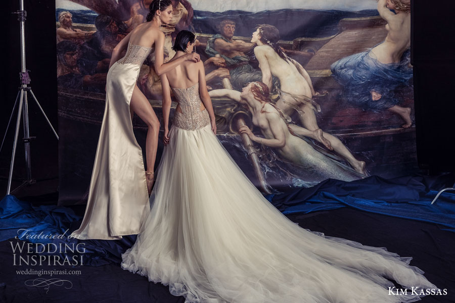 kim kassa couture fall 2022 bridal strapless sweetheart neckline heavily embellished bodice glamorous modified a line wedding dress slit skirt chaple train (2) bv kim kassa couture fall 2022 bridal strapless sweetheart neckline heavily embellished bodice glamorous modified a line wedding dress slit skirt chaple train (2) bv