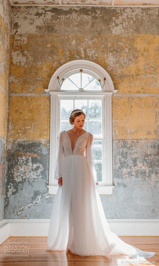 Barbara Kavchok 2023 Wedding Dresses — “Modern Heirloom” Bridal ...
