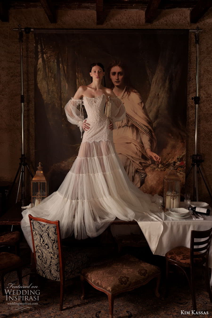 kim kassas couture spring 2023 bridal detached puff sleeve strapless scoop neckline embellished bodice a line wedding dress chapel train (2) mv kim kassas couture spring 2023 bridal detached puff sleeve strapless scoop neckline embellished bodice a line wedding dress chapel train (2) mv