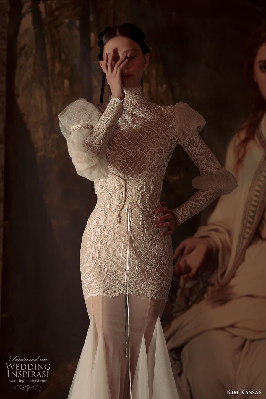 kim kassas couture spring 2023 bridal long puff sleeve high neckline embellished bodice fit flare mermaid wedding dress chapel train (9) zv kim kassas couture spring 2023 bridal long puff sleeve high neckline embellished bodice fit flare mermaid wedding dress chapel train (9) zv