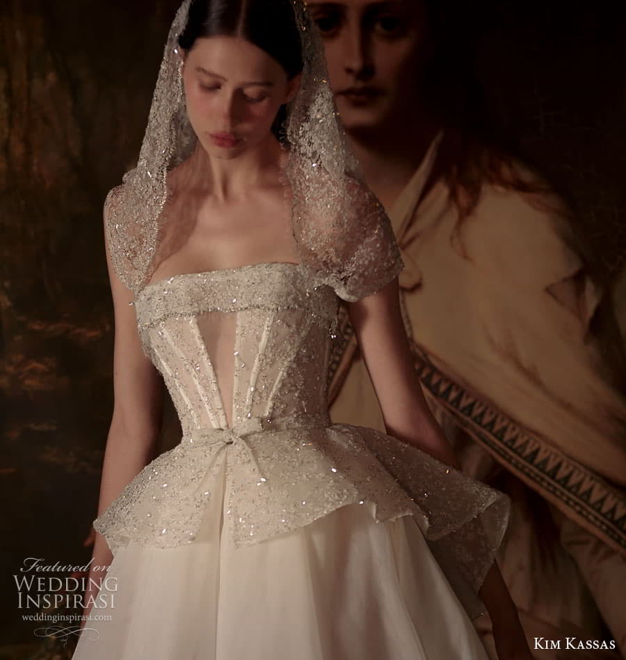 kim kassas couture spring 2023 bridal strapless straight across neckline embellished bodice a line ball gown wedding dress chapel train (3) zv kim kassas couture spring 2023 bridal strapless straight across neckline embellished bodice a line ball gown wedding dress chapel train (3) zv