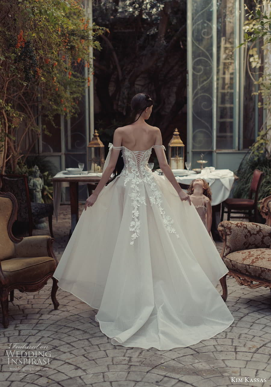 kim kassas couture spring 2023 bridal tie strap straigh across neckline embellished bodice a line ball gown wedding dress chapel train (11) bv kim kassas couture spring 2023 bridal tie strap straigh across neckline embellished bodice a line ball gown wedding dress chapel train (11) bv