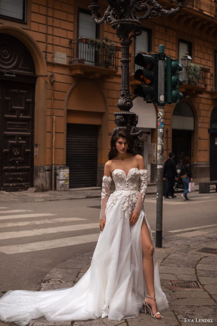eva lendel 2023 bridal embellished a line ball gown wedding dress chapel train Primrose 2 (2) eva lendel 2023 bridal embellished a line ball gown wedding dress chapel train Primrose 2 (2)
