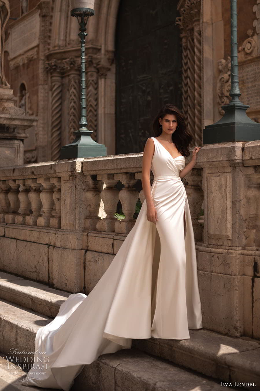 eva lendel 2023 bridal one shoulder strap asymmetrical neckline ruched bodice clean minimalist sheath wedding dress slit skirt sadie (2) eva lendel 2023 bridal one shoulder strap asymmetrical neckline ruched bodice clean minimalist sheath wedding dress slit skirt sadie (2)