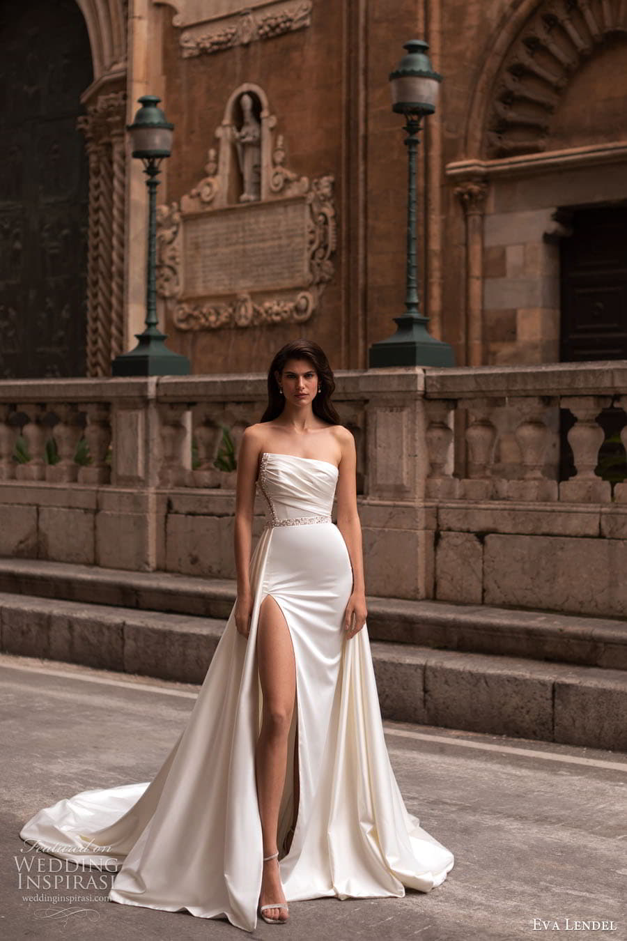 eva lendel 2023 bridal strapless asymmetric neckline clean minimalist sheat wedding dress sweep train (9) mv eva lendel 2023 bridal strapless asymmetric neckline clean minimalist sheat wedding dress sweep train (9) mv