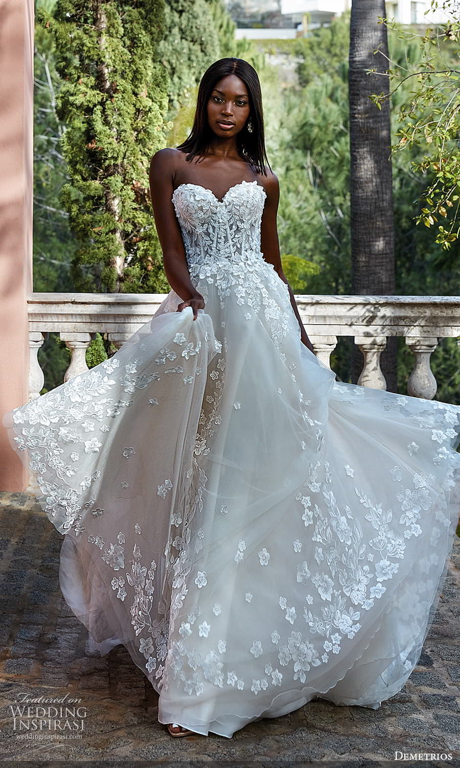 demetrios 2023 bridal long sleeve sleeveless strapless sweetheart neckline romantic lace a line ball gown wedding dress chapel train 1184 3 demetrios 2023 bridal long sleeve sleeveless strapless sweetheart neckline romantic lace a line ball gown wedding dress chapel train 1184 3