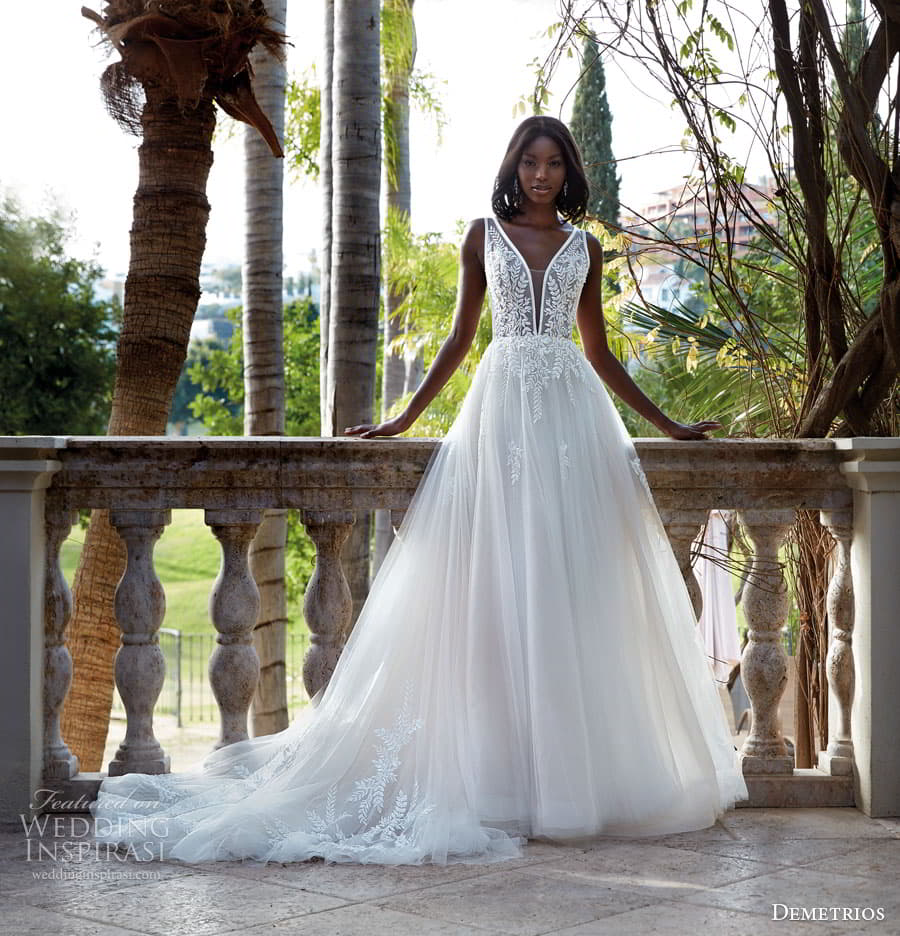 demetrios 2023 bridal long sleeve sleeveless strapless sweetheart neckline romantic lace a line ball gown wedding dress chapel train 1192 2 demetrios 2023 bridal long sleeve sleeveless strapless sweetheart neckline romantic lace a line ball gown wedding dress chapel train 1192 2