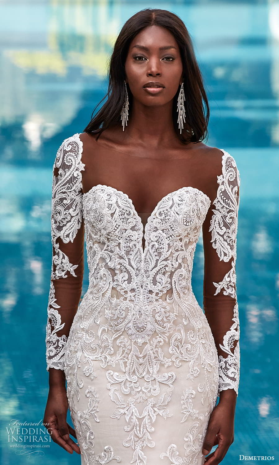 demetrios 2023 bridal long sleeve sleeveless strapless sweetheart neckline romantic lace a line ball gown wedding dress chapel train 1203 3 demetrios 2023 bridal long sleeve sleeveless strapless sweetheart neckline romantic lace a line ball gown wedding dress chapel train 1203 3