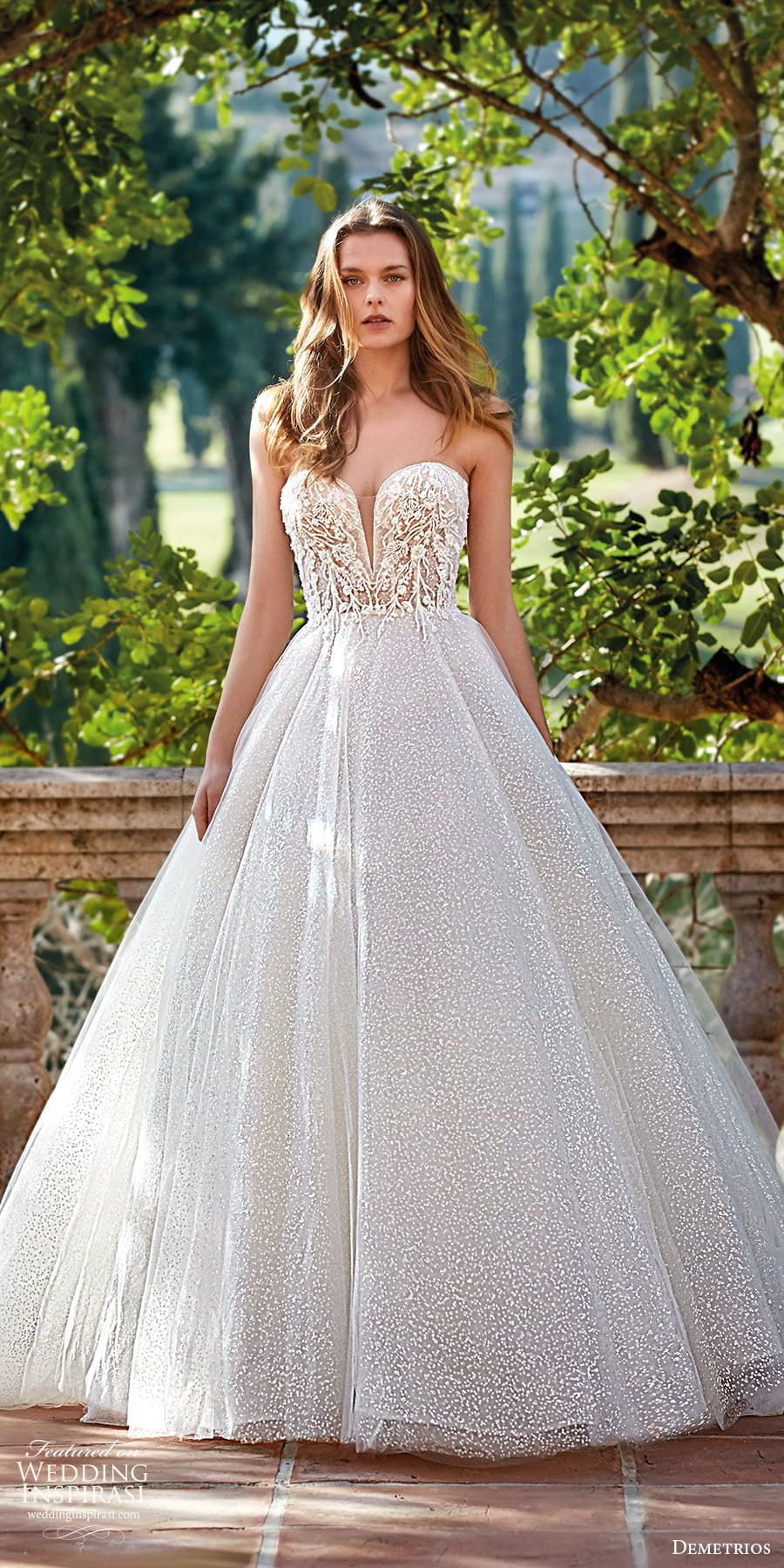 demetrios 2023 bridal long sleeve sleeveless strapless sweetheart neckline romantic lace a line ball gown wedding dress chapel train 1207 2 demetrios 2023 bridal long sleeve sleeveless strapless sweetheart neckline romantic lace a line ball gown wedding dress chapel train 1207 2