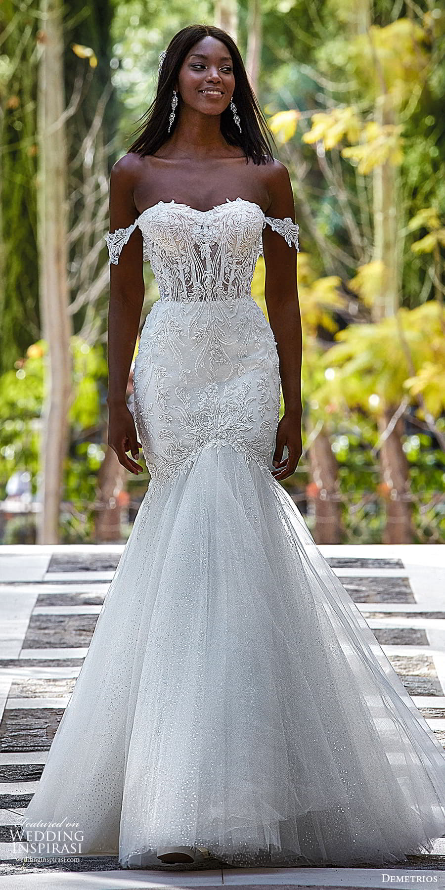 demetrios 2023 bridal long sleeve sleeveless strapless sweetheart neckline romantic lace a line ball gown wedding dress chapel train 1211 1 demetrios 2023 bridal long sleeve sleeveless strapless sweetheart neckline romantic lace a line ball gown wedding dress chapel train 1211 1