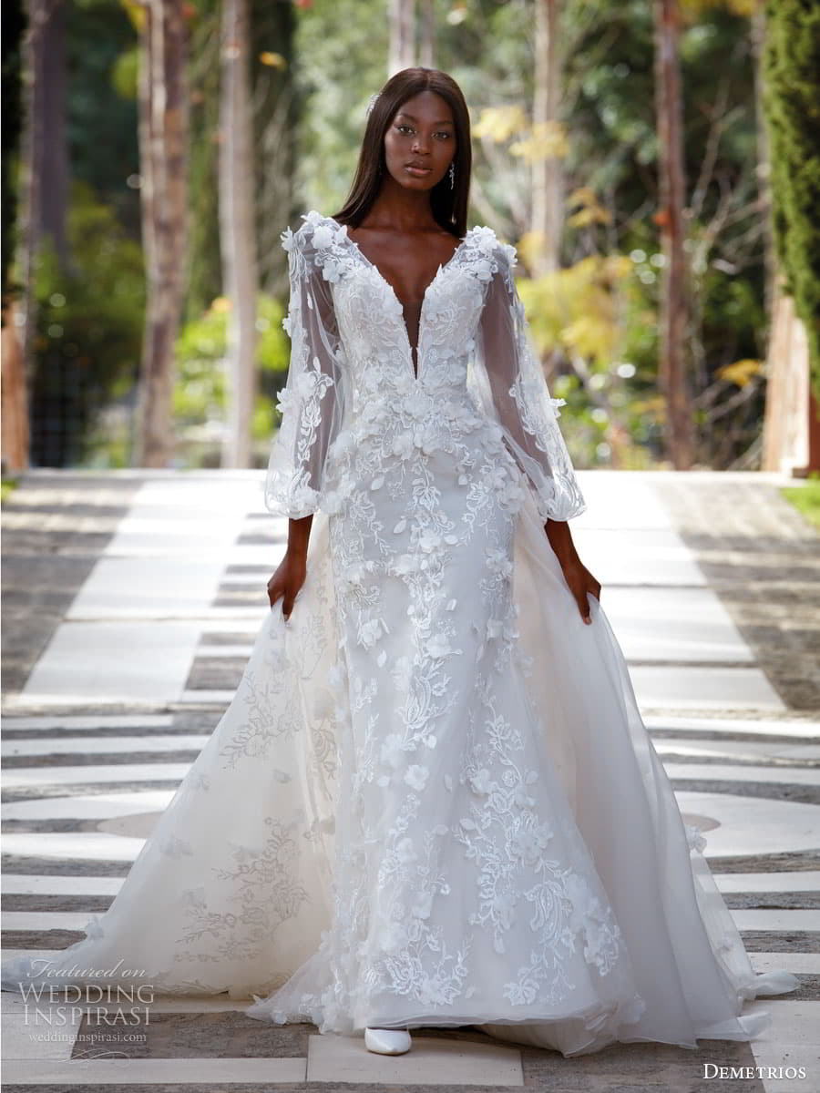 demetrios 2023 bridal long sleeve sleeveless strapless sweetheart neckline romantic lace a line ball gown wedding dress chapel train 1213 1 demetrios 2023 bridal long sleeve sleeveless strapless sweetheart neckline romantic lace a line ball gown wedding dress chapel train 1213 1