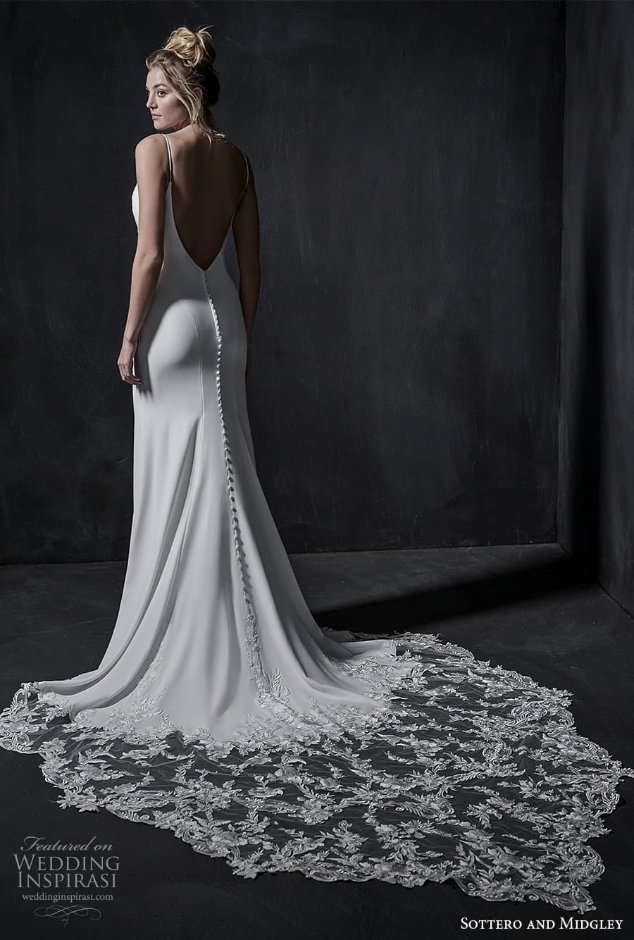 sottero midgley fall 2022 bridal sleevelss strap v neckline embellished waist sheah wedding dress cathedral train (2) bv sottero midgley fall 2022 bridal sleevelss strap v neckline embellished waist sheah wedding dress cathedral train (2) bv