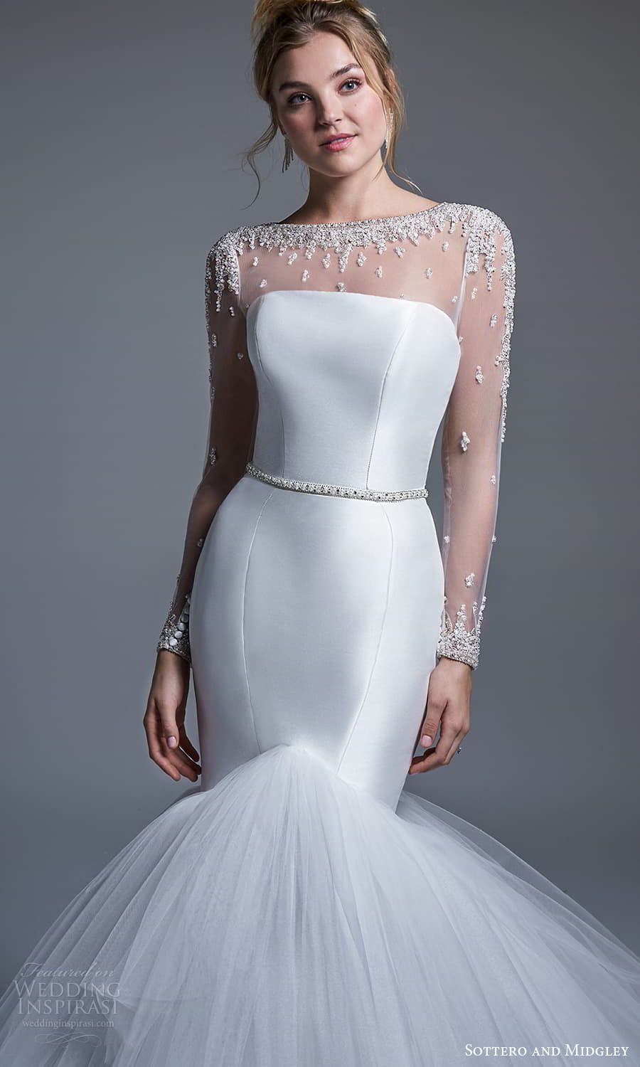 sottero midgley fall 2022 bridal strapless straight across neckline clean minimalist fit flare mermaid wedding dress chapel train illusion embellished top (9) zv sottero midgley fall 2022 bridal strapless straight across neckline clean minimalist fit flare mermaid wedding dress chapel train illusion embellished top (9) zv