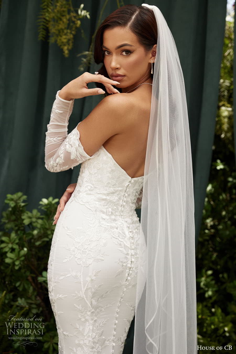 house of cb 2022 bridal detached sleeve sleeveless strapless sweetheart neckline sexy sheath mermaid wedding dress chapel train 02 71