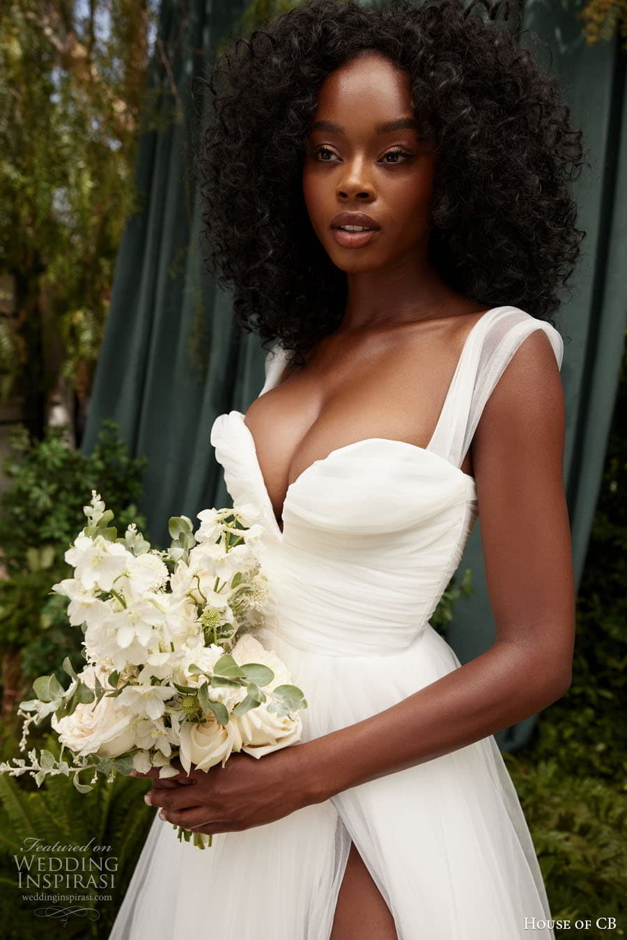 house of cb 2022 bridal detached sleeve sleeveless strapless sweetheart neckline sexy sheath mermaid wedding dress chapel train 09 60