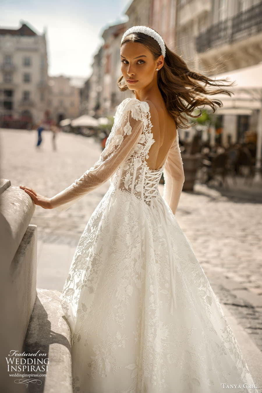 tanya grig 2023 bridal illusion long sleeve sweetheart v neckline a line ball gown sheath wedding dress chapel train anastasia 5 tanya grig 2023 bridal illusion long sleeve sweetheart v neckline a line ball gown sheath wedding dress chapel train anastasia 5