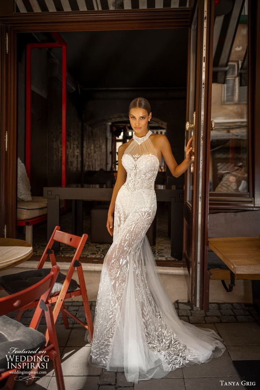 tanya grig 2023 bridal illusion long sleeve sweetheart v neckline a line ball gown sheath wedding dress chapel train audrey 3 tanya grig 2023 bridal illusion long sleeve sweetheart v neckline a line ball gown sheath wedding dress chapel train audrey 3