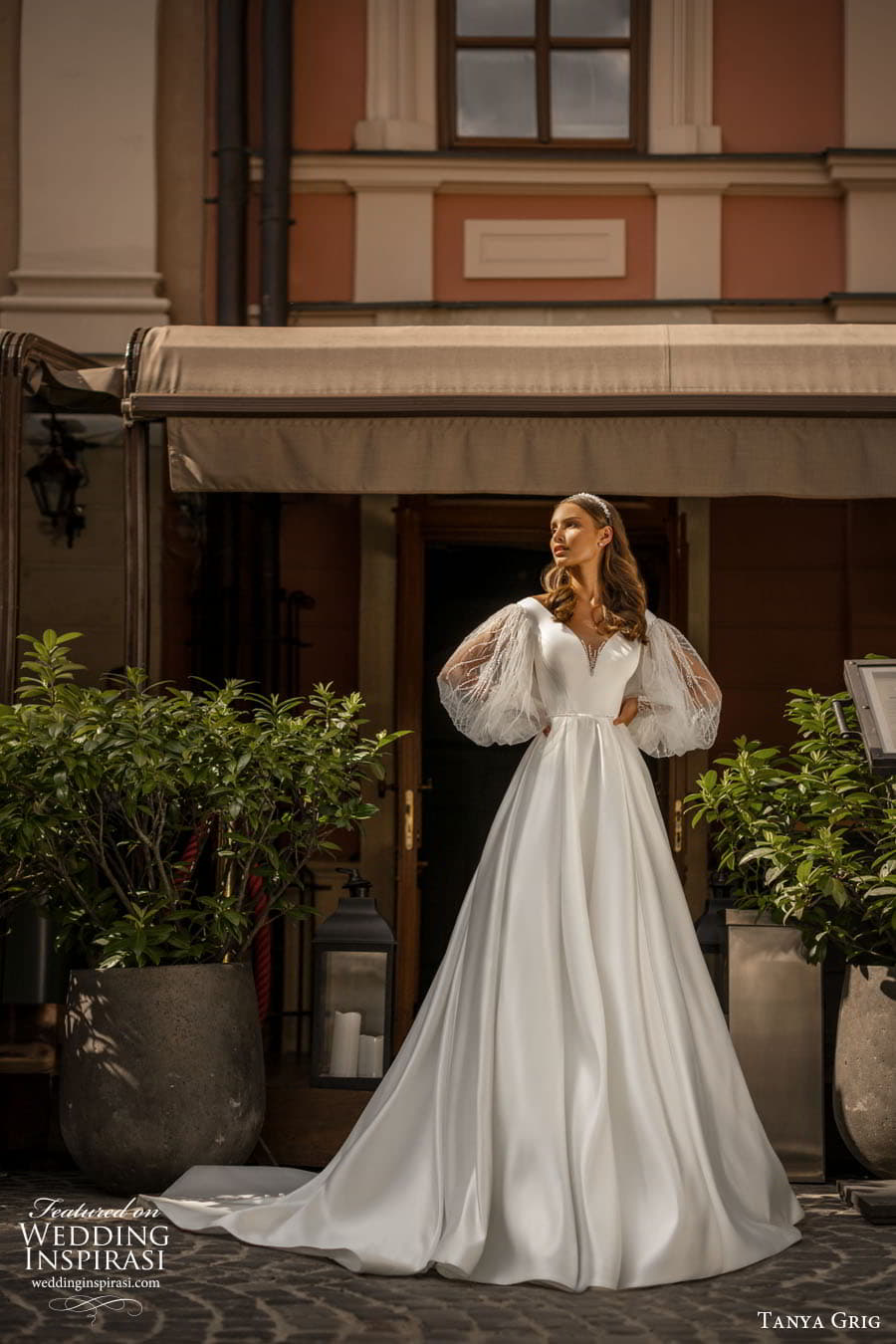 tanya grig 2023 bridal illusion long sleeve sweetheart v neckline a line ball gown sheath wedding dress chapel train margaret 1 tanya grig 2023 bridal illusion long sleeve sweetheart v neckline a line ball gown sheath wedding dress chapel train margaret 1