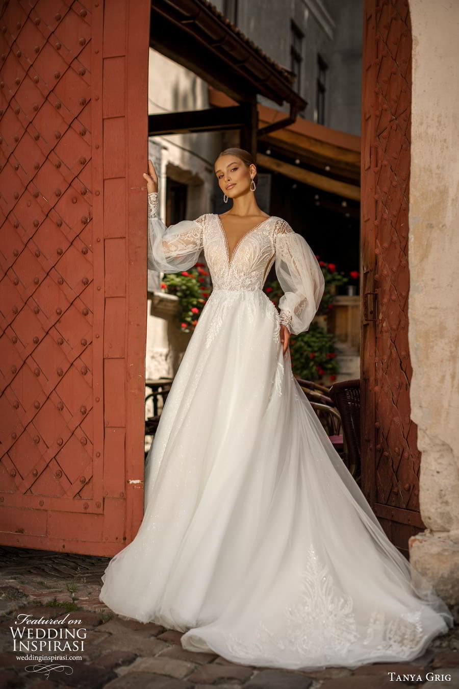 tanya grig 2023 bridal illusion long sleeve sweetheart v neckline a line ball gown sheath wedding dress chapel train patricia 4 tanya grig 2023 bridal illusion long sleeve sweetheart v neckline a line ball gown sheath wedding dress chapel train patricia 4