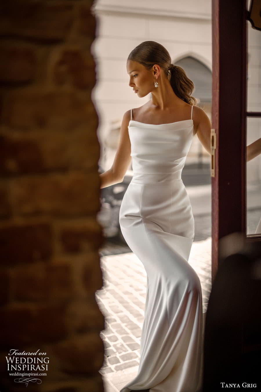 tanya grig 2023 bridal illusion long sleeve sweetheart v neckline a line ball gown sheath wedding dress chapel train roxi 1 tanya grig 2023 bridal illusion long sleeve sweetheart v neckline a line ball gown sheath wedding dress chapel train roxi 1