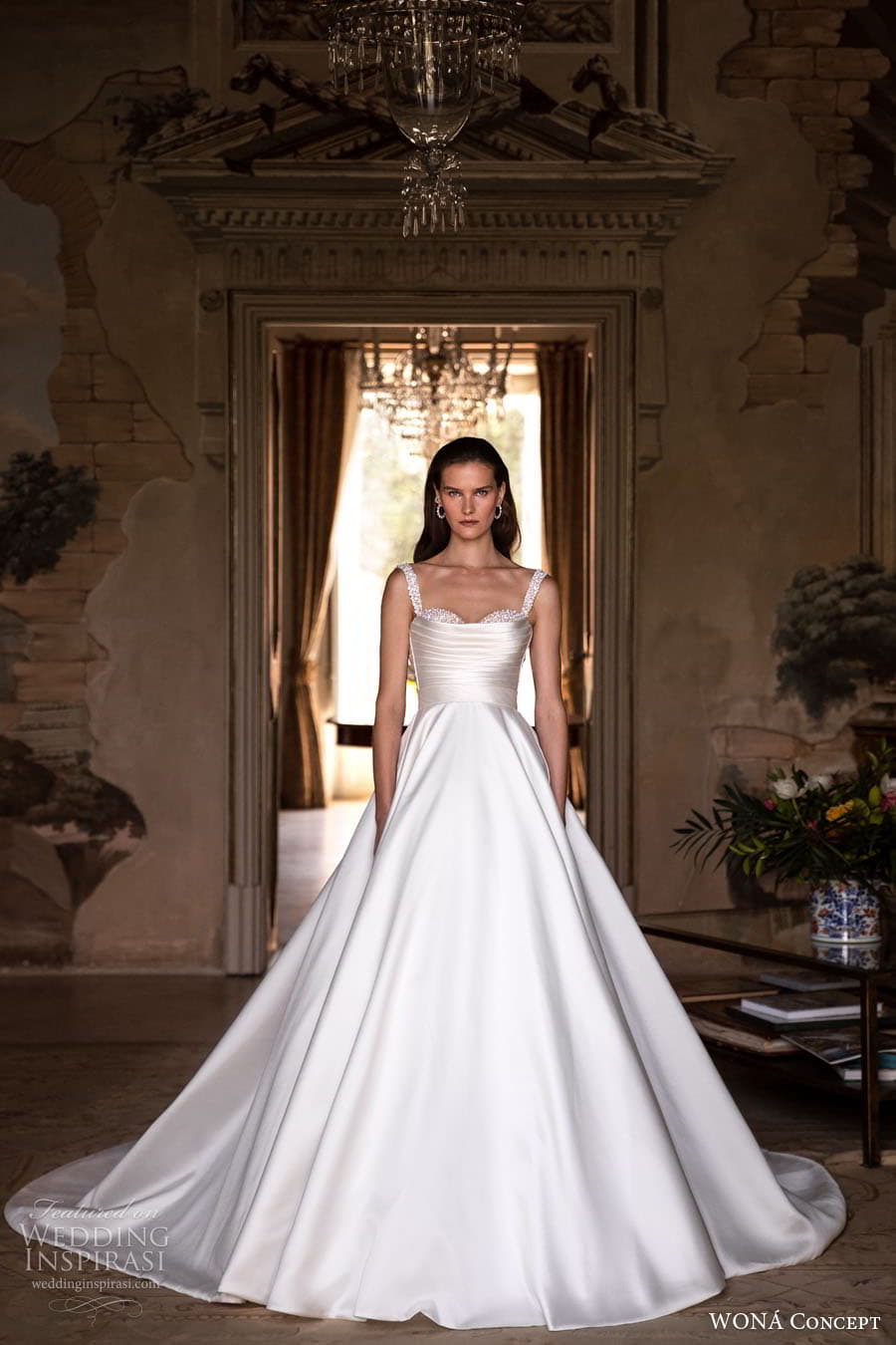 wona concept 2023 white bridal sleeve sleeveless strapless strap sweetheart straight v neckline mermaid a line ball gown wedding dress chapel train azure (1) wona concept 2023 white bridal sleeve sleeveless strapless strap sweetheart straight v neckline mermaid a line ball gown wedding dress chapel train azure (1)