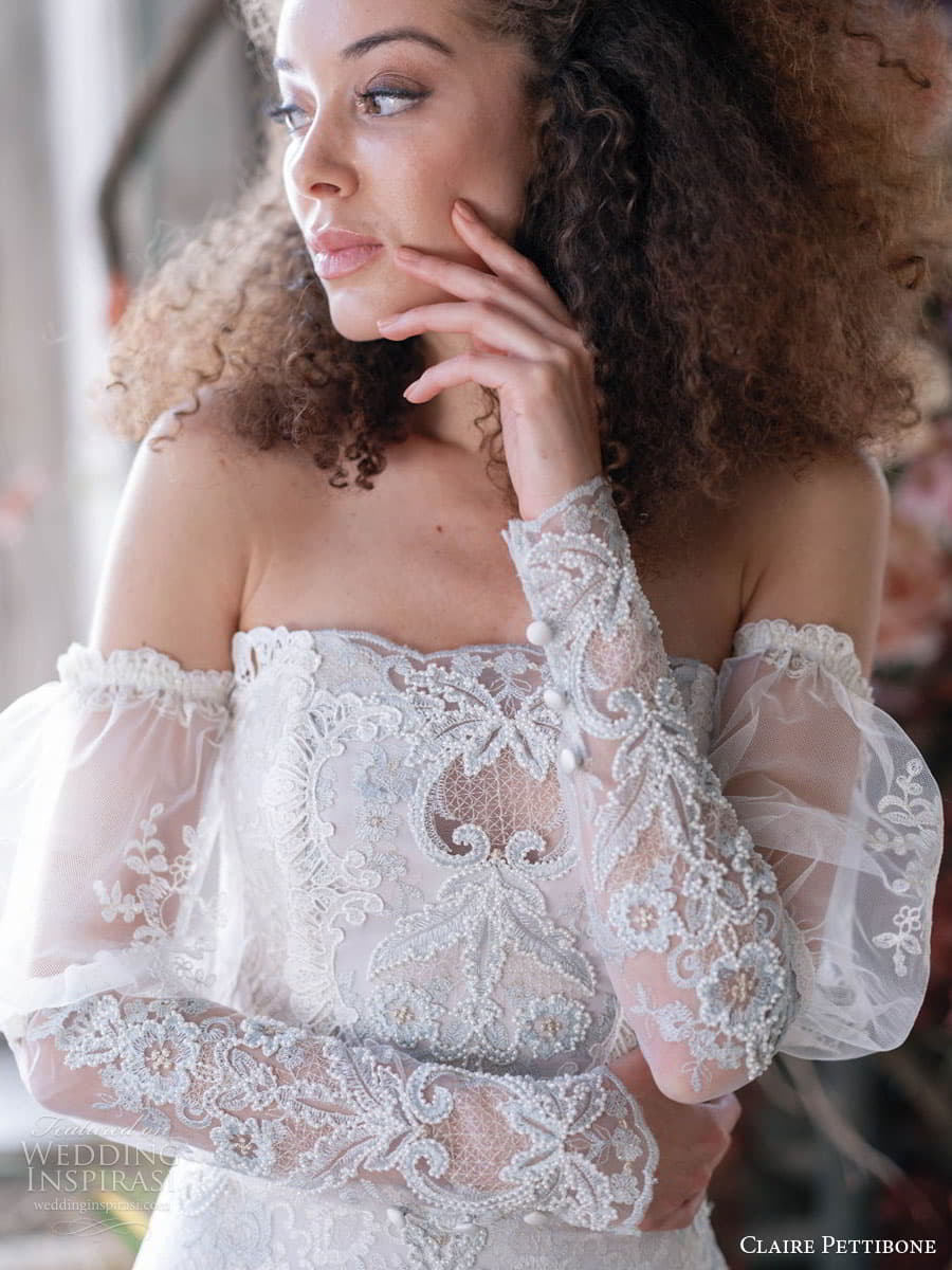 claire pettibone 2023 couture bridal sleeveless puff sleeve v sweetheart neckline a line ball gown wedding dress chapel train 086 aquamarine claire pettibone 2023 couture bridal sleeveless puff sleeve v sweetheart neckline a line ball gown wedding dress chapel train 086 aquamarine
