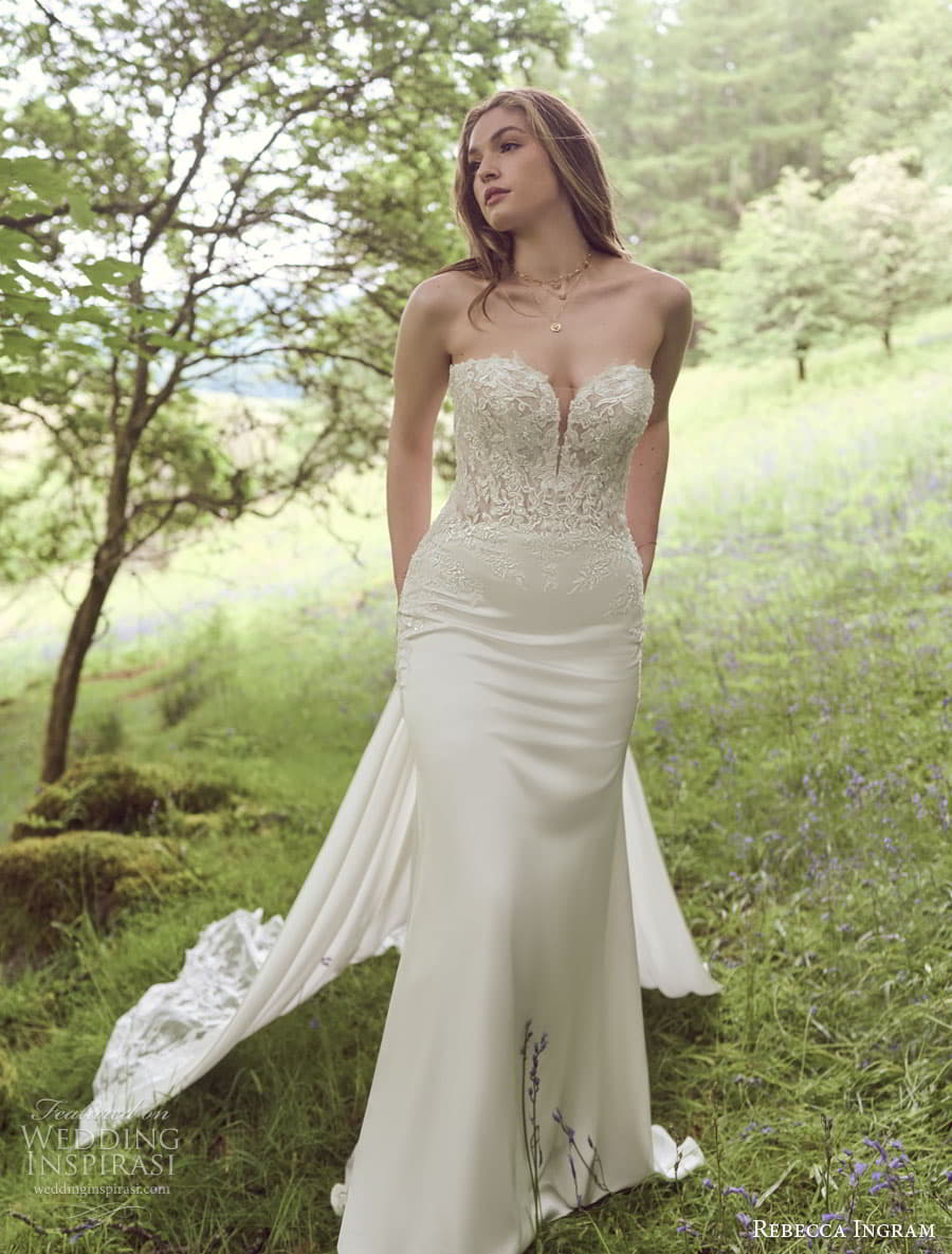 rebecca ingram spring 2023 bridal sleeveless oksana sheath wedding dress chapel train mv (1)