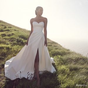 rebecca ingram spring 2023 bridal sleeveless strapless sweethaert zelda a line wedding dress chapel train mv (1)