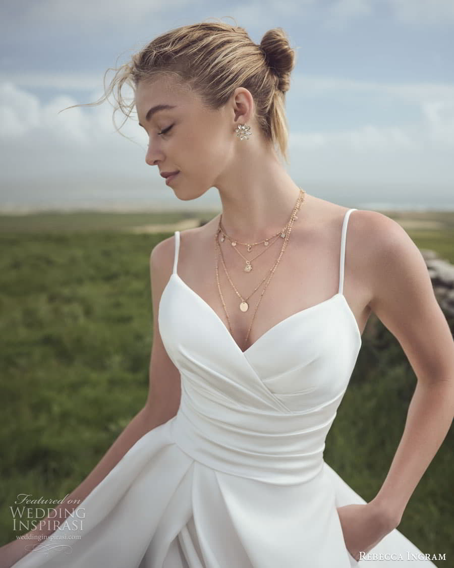 rebecca ingram spring 2023 bridal sleeveless sweetheart neckline sophie a line wedding dress chapel train 6 i (2)