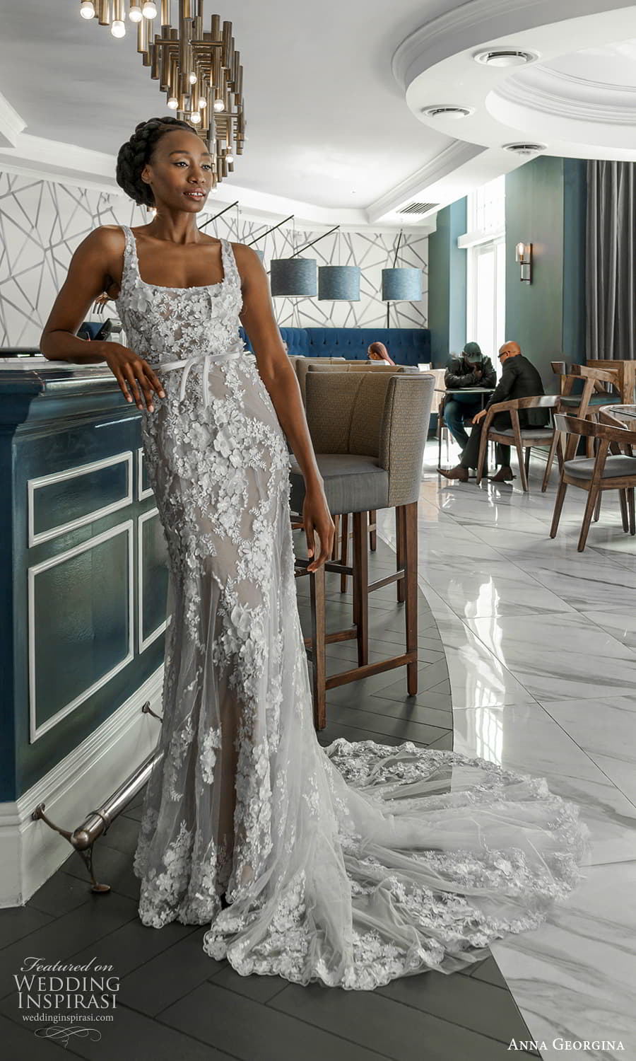 anna georgina 2023 bridal sleeveless strap square neckline fully embellished sheath wedding dress chapel train (3) mv anna georgina 2023 bridal sleeveless strap square neckline fully embellished sheath wedding dress chapel train (3) mv
