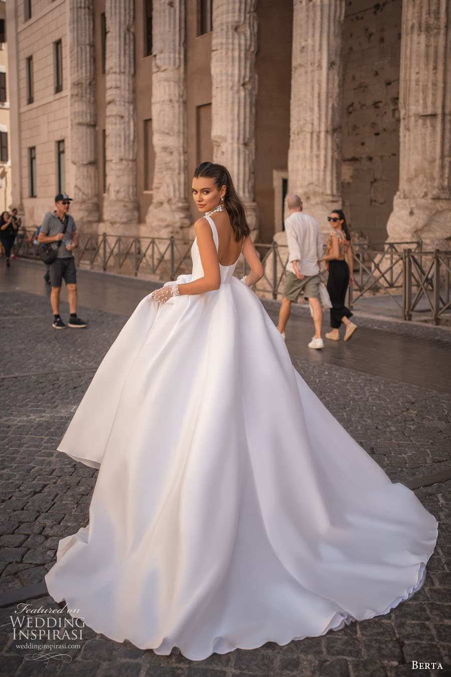 berta fall 2023 bridal detached sleeve sleeveless v sweetheart scoop neckline a line ball gown wedding dress chapel train 110 berta fall 2023 bridal detached sleeve sleeveless v sweetheart scoop neckline a line ball gown wedding dress chapel train 110