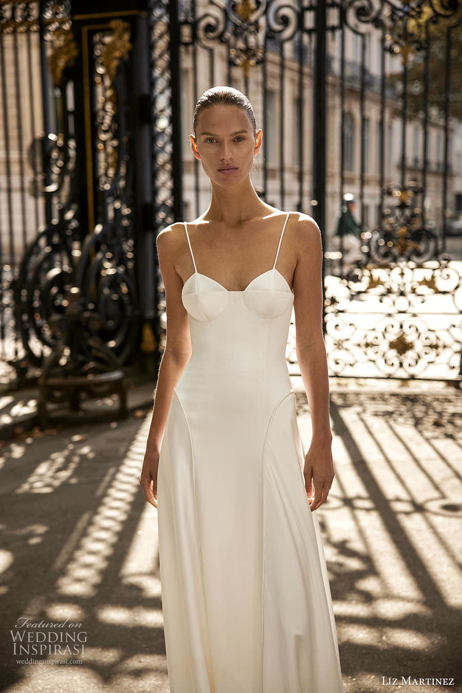 liz martinez fall 2023 bridal strapless sleeveless sweetheart neckline embellished a line ball gown wedding dress chapel train lou 1 liz martinez fall 2023 bridal strapless sleeveless sweetheart neckline embellished a line ball gown wedding dress chapel train lou 1