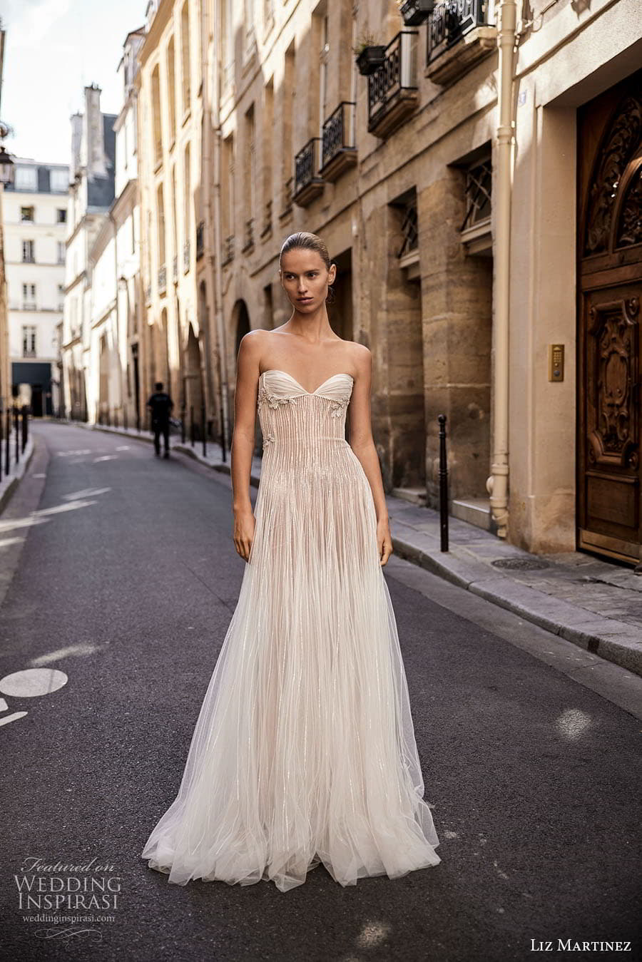liz martinez fall 2023 bridal strapless sleeveless sweetheart neckline embellished a line ball gown wedding dress chapel train michelle 1 liz martinez fall 2023 bridal strapless sleeveless sweetheart neckline embellished a line ball gown wedding dress chapel train michelle 1