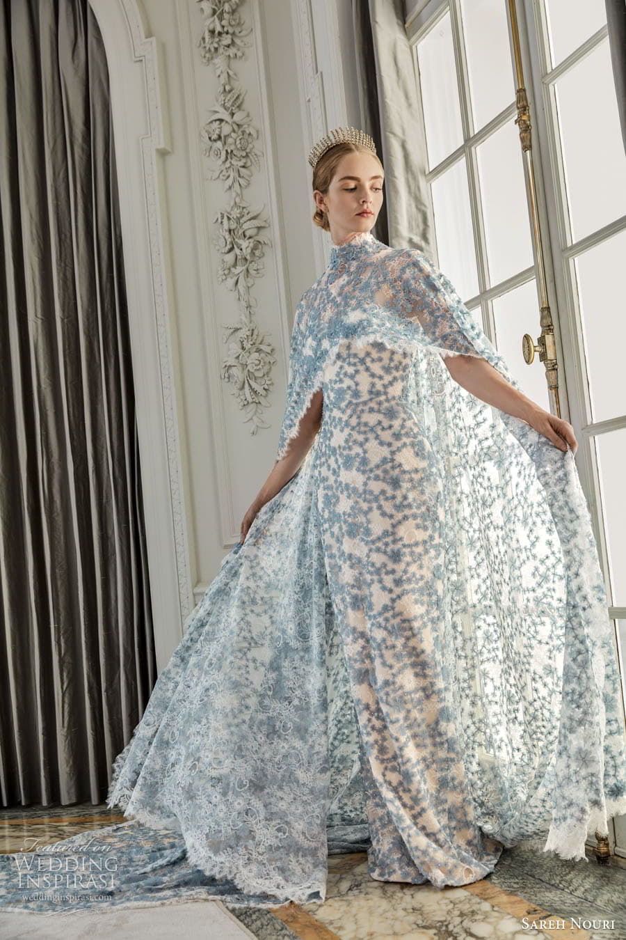 sareh nouri fall 2023 bridal sleeveless off shoulder strap sweetheart straight neckline fit flare a line ball gown wedding dress chapel train forza d'agro4 sareh nouri fall 2023 bridal sleeveless off shoulder strap sweetheart straight neckline fit flare a line ball gown wedding dress chapel train forza d'agro4