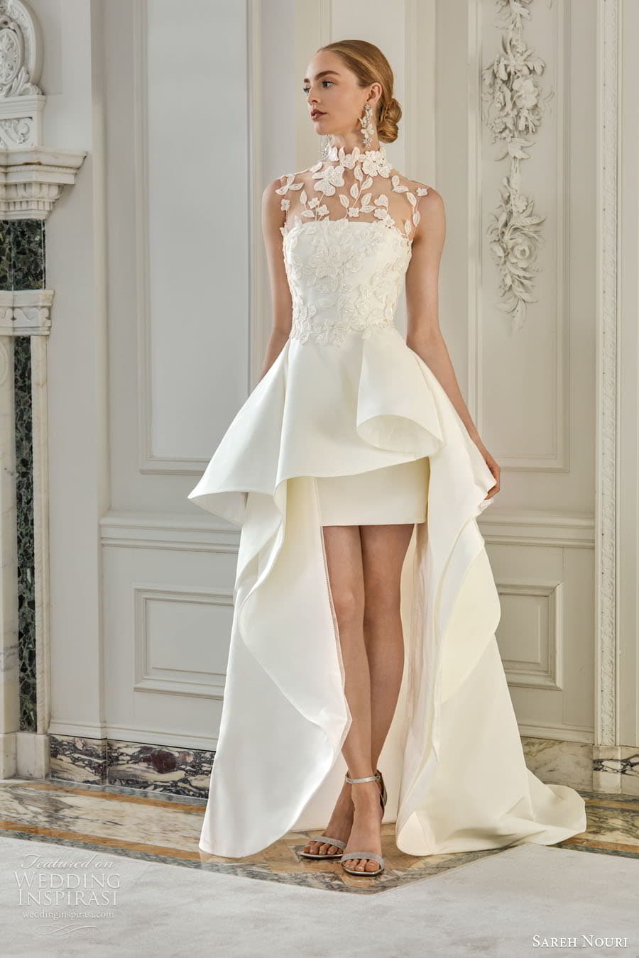 sareh nouri fall 2023 bridal sleeveless off shoulder strap sweetheart straight neckline fit flare a line ball gown wedding dress chapel train roma c sareh nouri fall 2023 bridal sleeveless off shoulder strap sweetheart straight neckline fit flare a line ball gown wedding dress chapel train roma c