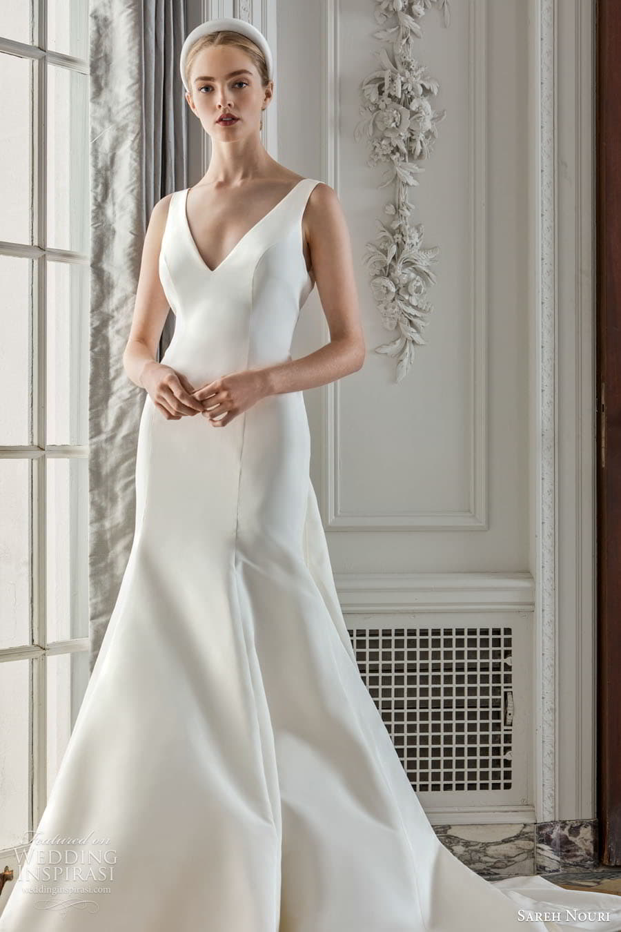 sareh nouri fall 2023 bridal sleeveless off shoulder strap sweetheart straight neckline fit flare a line ball gown wedding dress chapel train sicily c sareh nouri fall 2023 bridal sleeveless off shoulder strap sweetheart straight neckline fit flare a line ball gown wedding dress chapel train sicily c