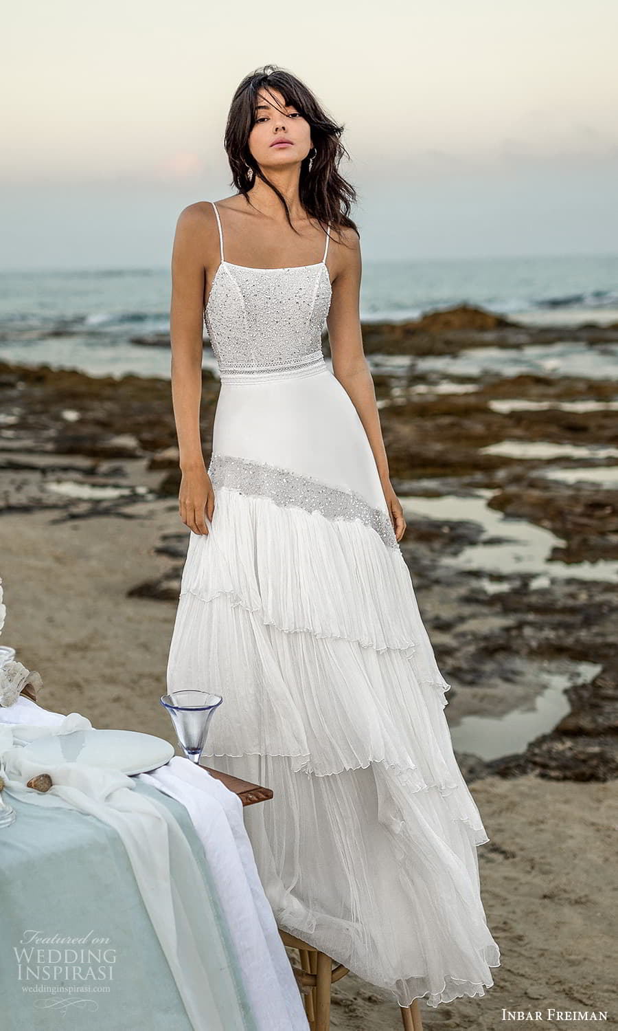 inbar freiman 2023 bridal sleeveless straps square neckline heavily embellished bodice a line wedding dress chapel train (6) mv inbar freiman 2023 bridal sleeveless straps square neckline heavily embellished bodice a line wedding dress chapel train (6) mv