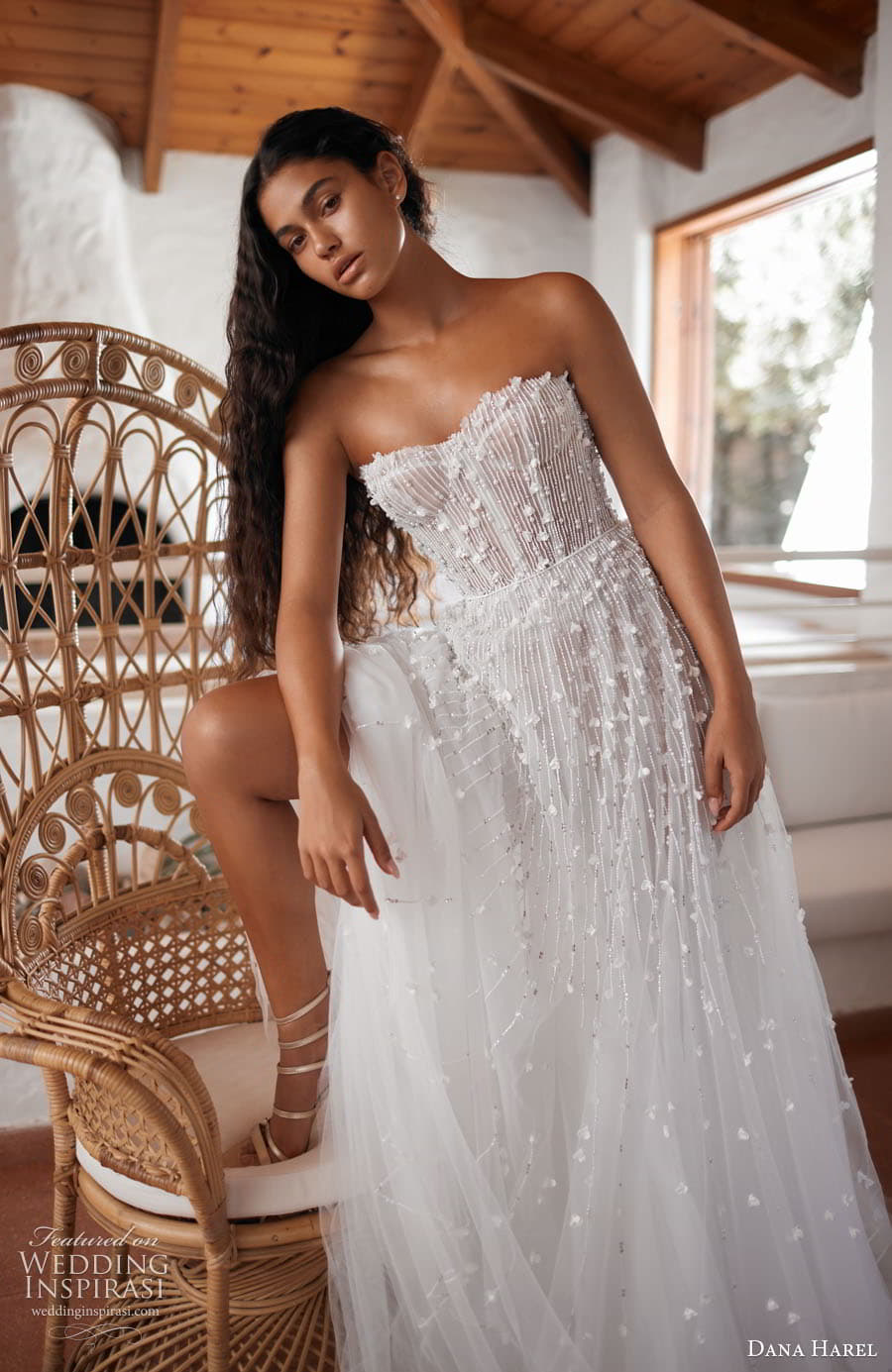 dana harel fall 2023 bridal strapless sweetheart embellished bodice romantic a line wedding dress chapel train (3) zv dana harel fall 2023 bridal strapless sweetheart embellished bodice romantic a line wedding dress chapel train (3) zv