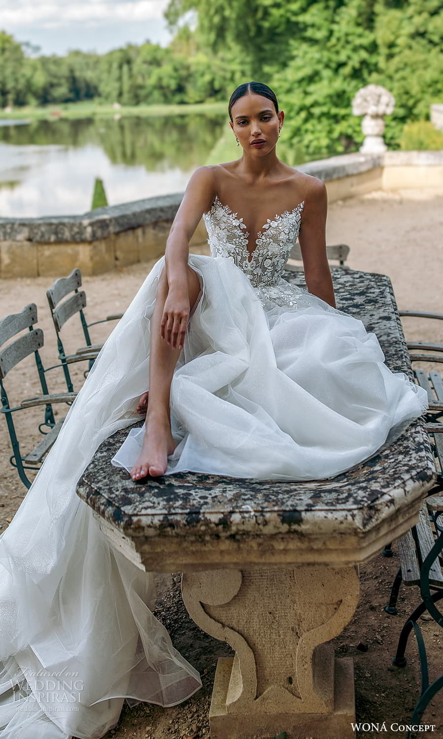 wona atelier 2023 bridal illusion straps sweetheat neckline embellished bodice a line ball gown wedding dress chapel train (12) fv wona atelier 2023 bridal illusion straps sweetheat neckline embellished bodice a line ball gown wedding dress chapel train (12) fv