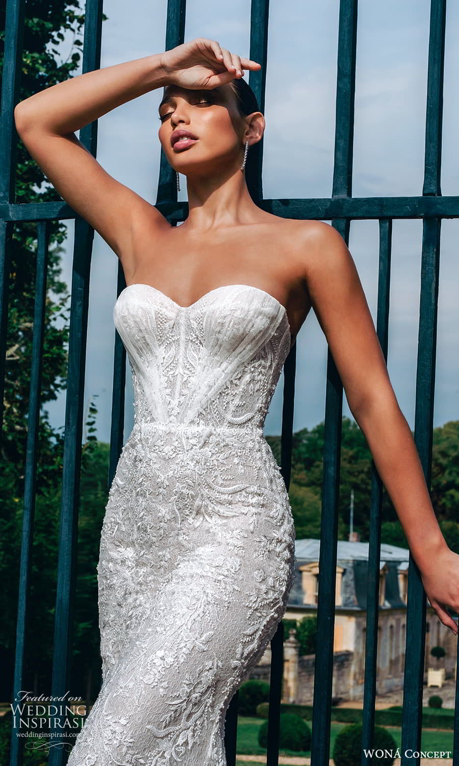 wona atelier 2023 bridal strapless semi sweetheart neckline embellished bodice fit flare mermaid wedding dress chapel train (17) mv wona atelier 2023 bridal strapless semi sweetheart neckline embellished bodice fit flare mermaid wedding dress chapel train (17) mv