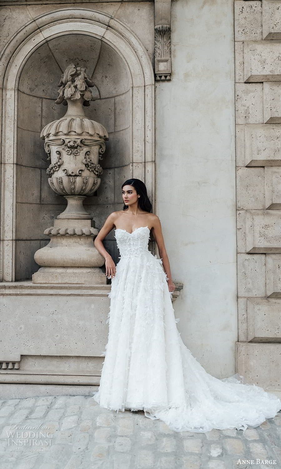 anne barge spring 2024 bridal strapless sweetheart neckline embellished a line wedding dress chapel train (10) mv anne barge spring 2024 bridal strapless sweetheart neckline embellished a line wedding dress chapel train (10) mv