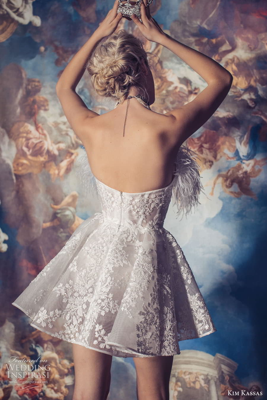 kim kassas spring 2024 bridal strapless sweetheart corset bodice mermaid sheath a line ball gown wedding dress chapel train crown jewels Diana zbv kim kassas spring 2024 bridal strapless sweetheart corset bodice mermaid sheath a line ball gown wedding dress chapel train crown jewels Diana zbv