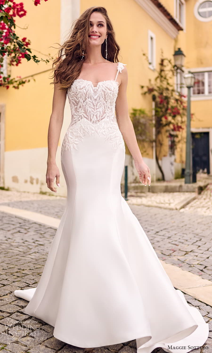 maggie sottero fall 2023 bridal sleeveless embellished straps semi sweetheart neckline clean skirt fit flare mermaid wedding dress chapel train (18) mv maggie sottero fall 2023 bridal sleeveless embellished straps semi sweetheart neckline clean skirt fit flare mermaid wedding dress chapel train (18) mv