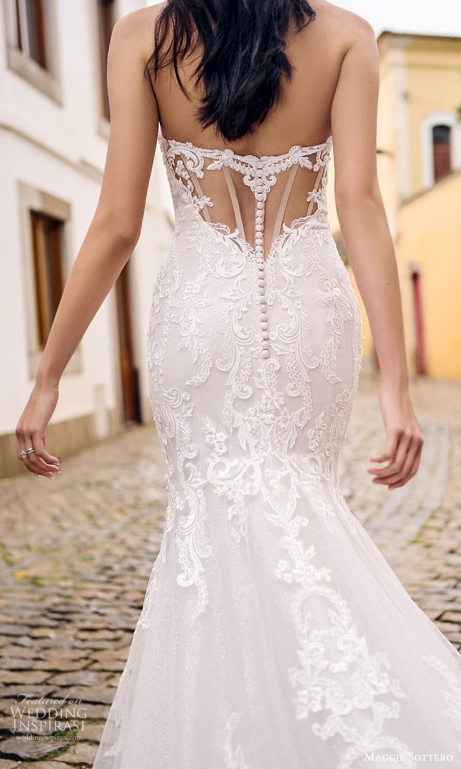 maggie sottero fall 2023 bridal strapless sweetheart neckline fully embellished fit flare lace mermaid wedding dress chapel train (17) zbv maggie sottero fall 2023 bridal strapless sweetheart neckline fully embellished fit flare lace mermaid wedding dress chapel train (17) zbv